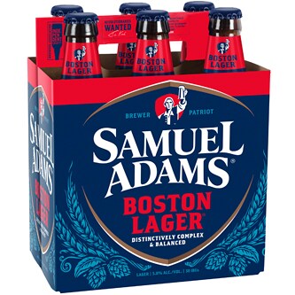 Samuel Adams Boston Lager, Glass Bottles