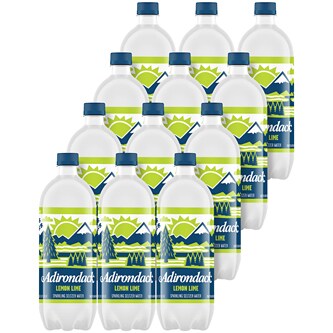 Adirondack Seltzer, Lemon-Lime, Plastic Bottles