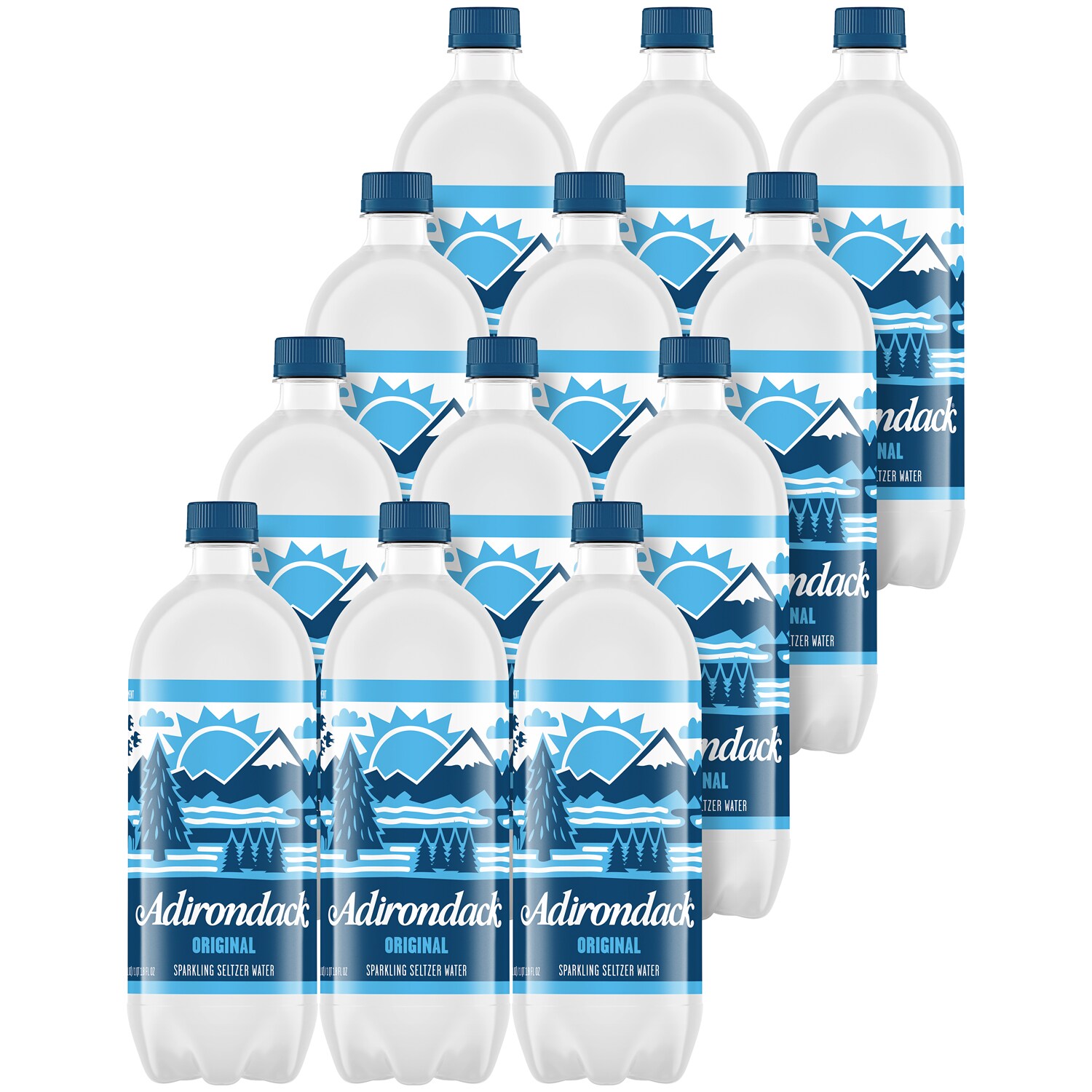 Adirondack Seltzer, Original, Plastic Bottles