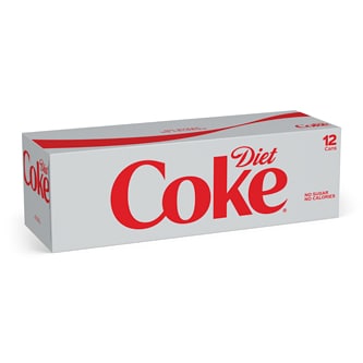 Coca-Cola Diet Cola, Fridge Pack, Cans