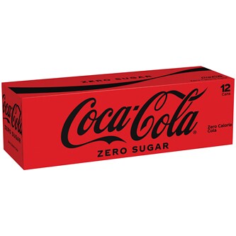 Coca-Cola Cola, Zero Sugar, Fridge Pack, Cans