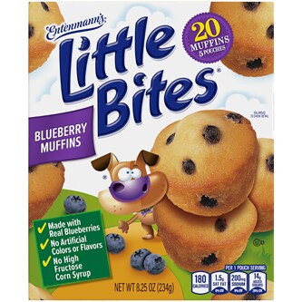 Entenmann's Little Bites Muffins, Blueberry
