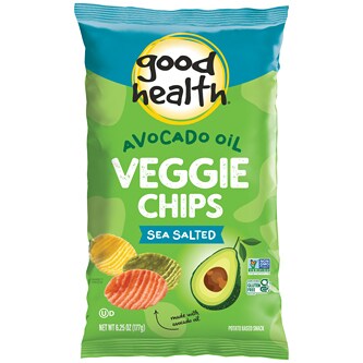 Good Health Crinkle Veggie Chips, Sea Salted