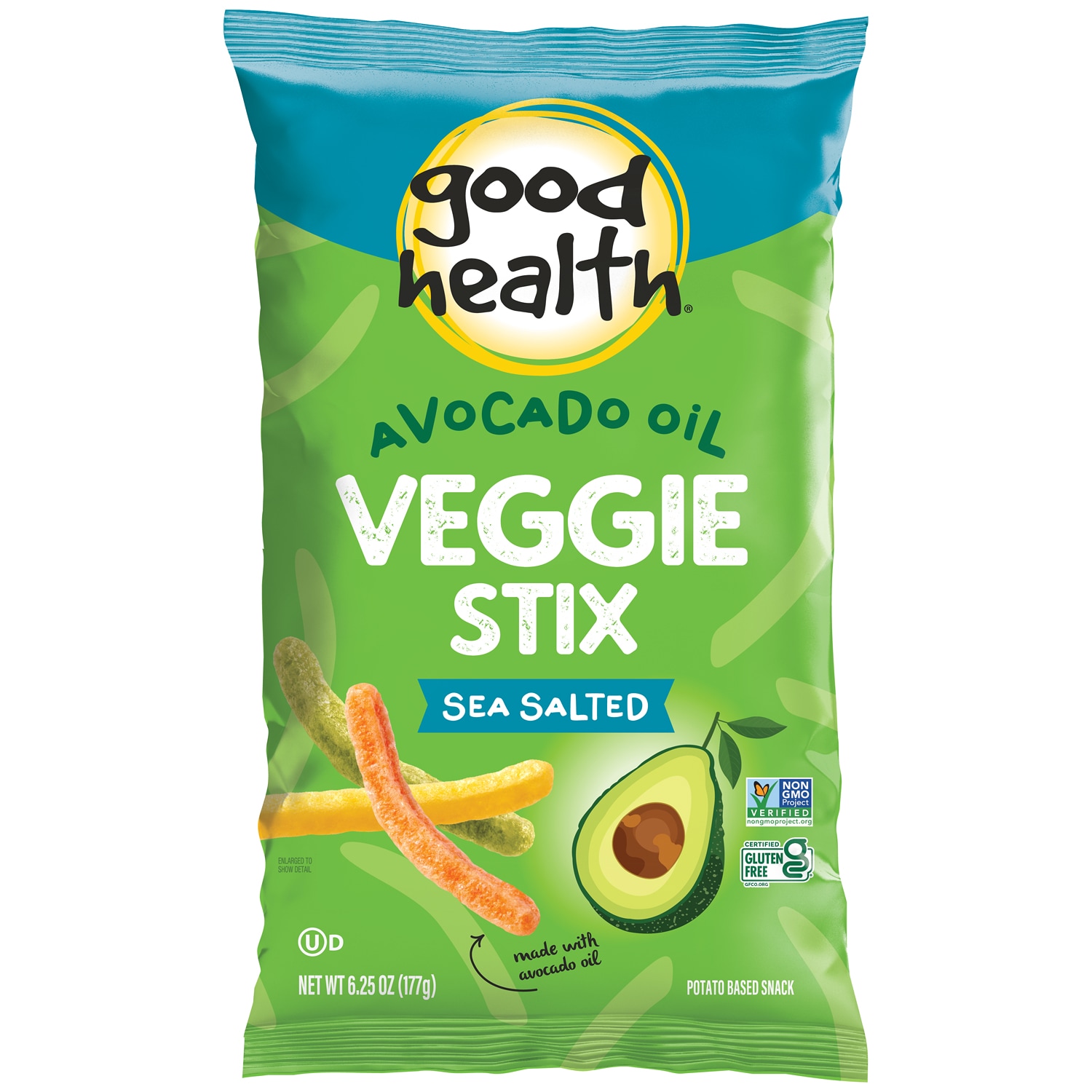 Good Health Veggie Stix, Sea Salted