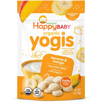 Happy Family Happy Baby Organic Yogurt and Fruit Snacks, Banana Mango