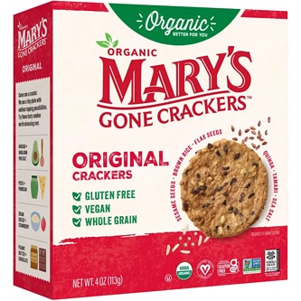 Mary's Gone Crackers Organic Gluten Free Crackers, Original