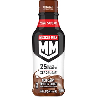 Muscle Milk Protein Nutrition Shake, Chocolate, Plastic Bottle