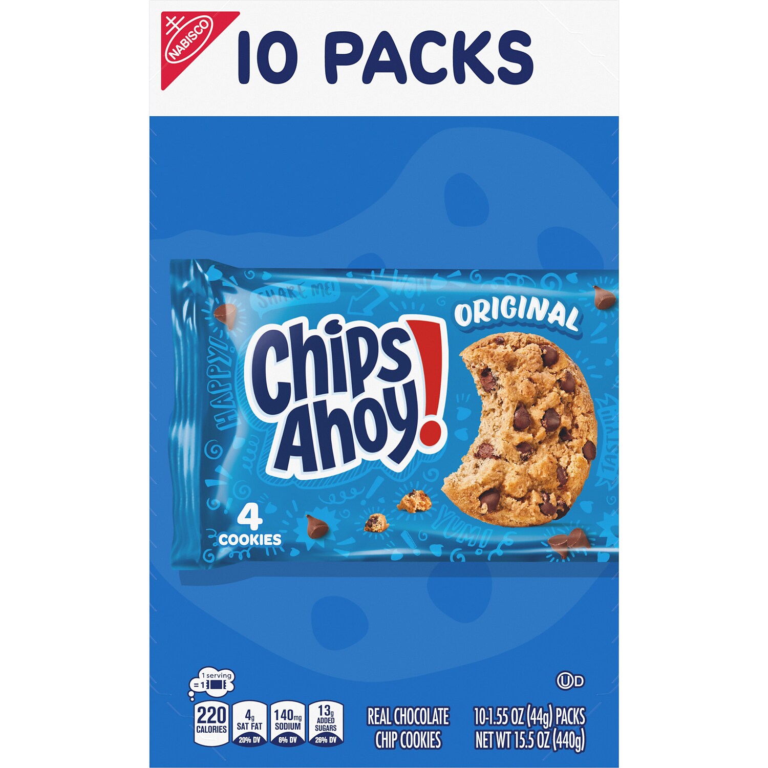 Nabisco Mini Chips Ahoy! Cookies, Packs