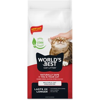 World's Best Cat Litter Multiple Cat Clumping Formula