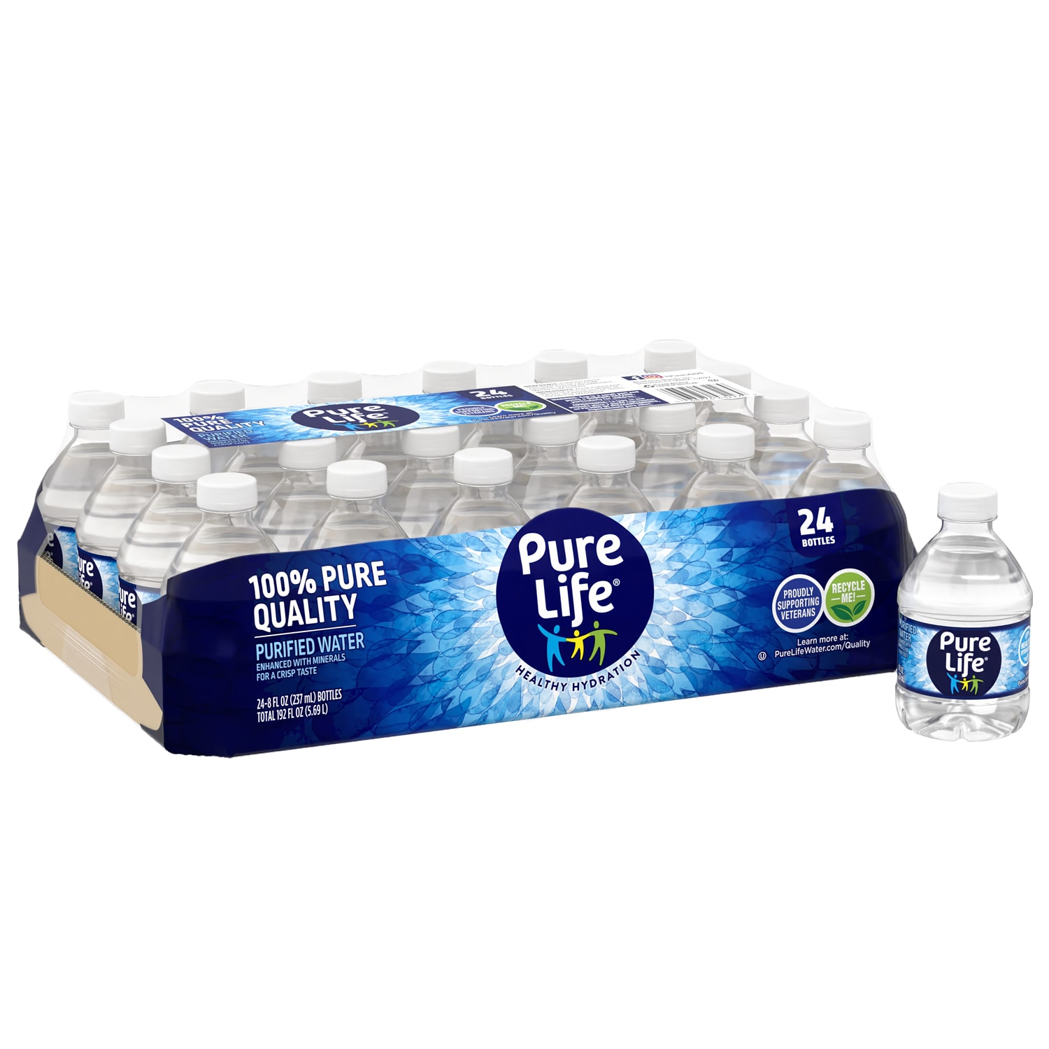 Pure Life Purified Water, Plastic Bottles