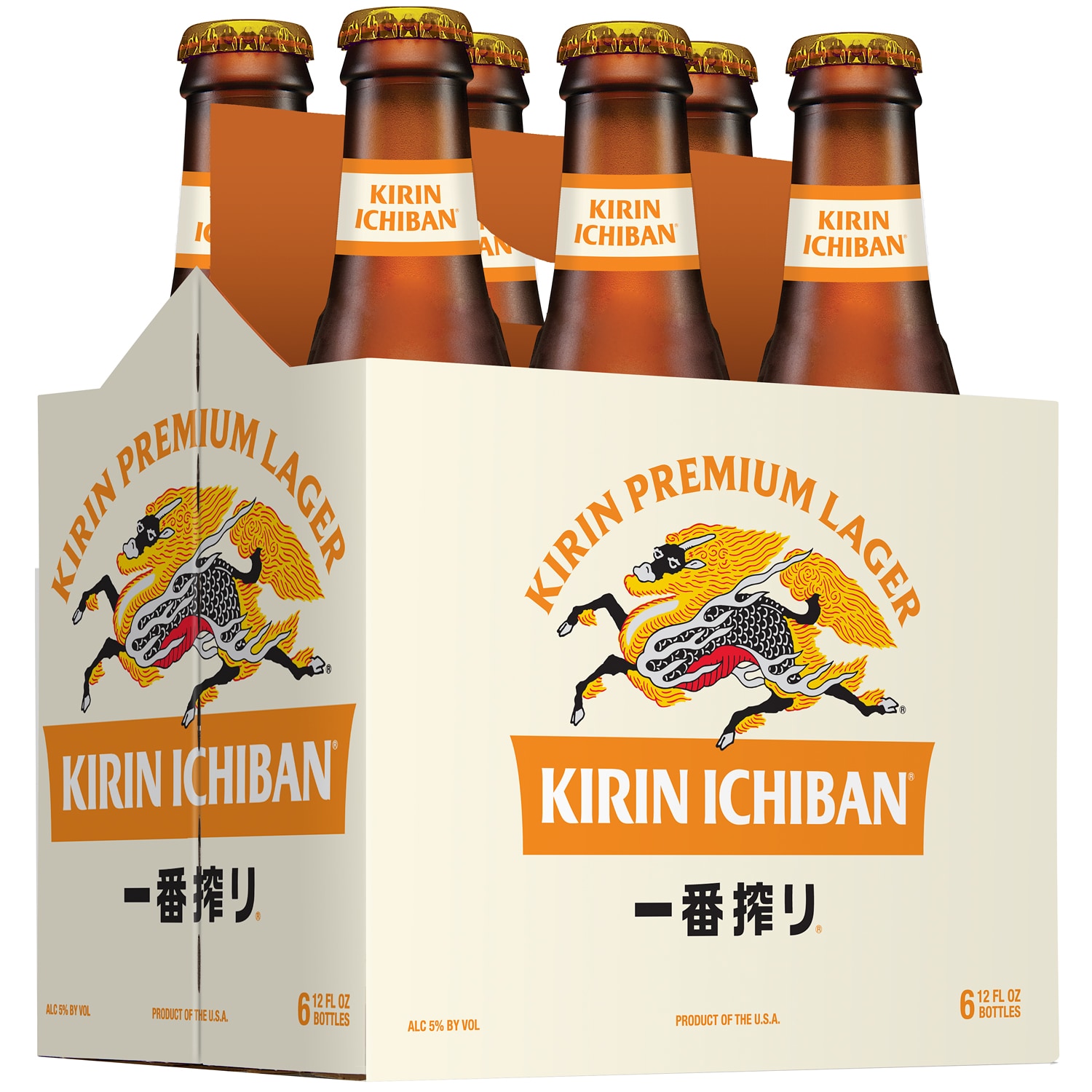 Kirin Ichiban Lager, Glass Bottles
