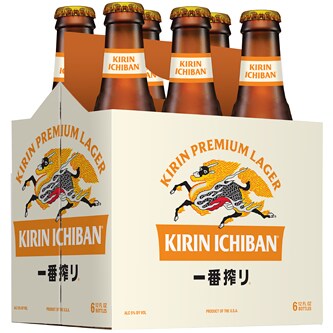 Kirin Ichiban Lager, Glass Bottles