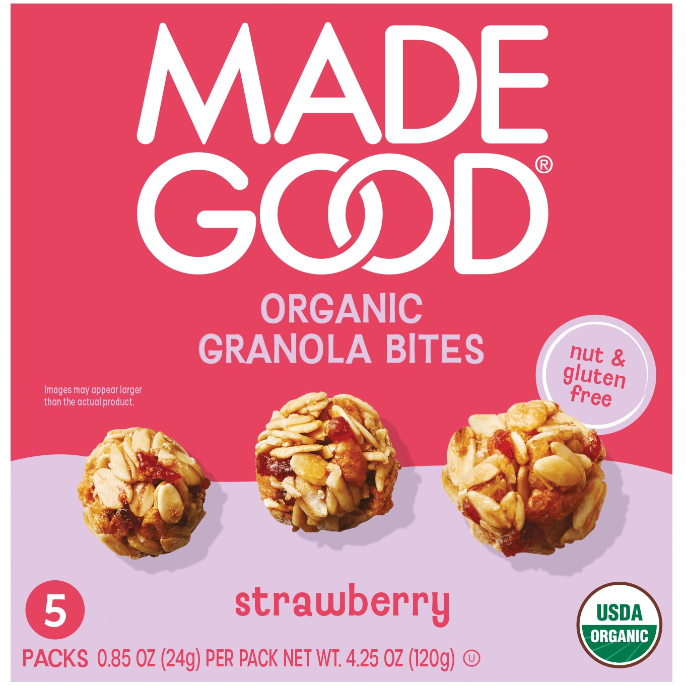 Made Good Granola Minis, Strawberry