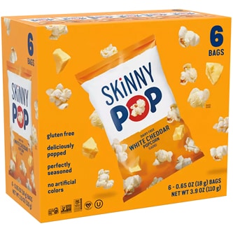 SkinnyPop Popcorn, White Cheddar