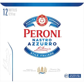 Peroni Lager, Glass Bottles