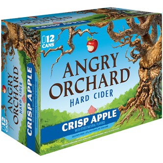 Angry Orchard Hard Cider, Crisp Apple, Cans