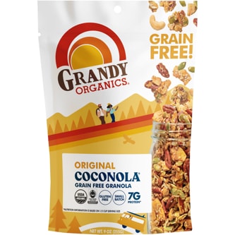 Grandy Organics Grain-Free Coconut Granola, Original