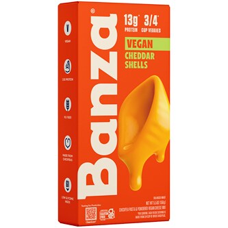 Banza Chickpea Pasta Mac and Cheese, Classic Cheddar