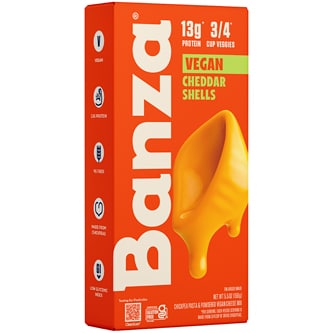 Banza Chickpea Pasta Mac and Cheese, Classic Cheddar