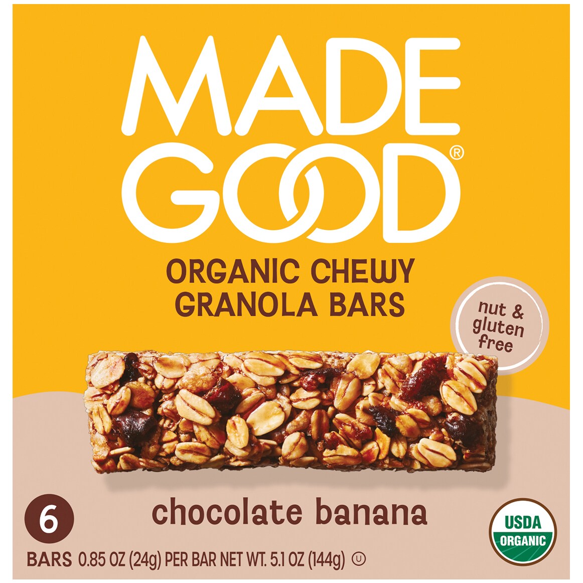 Made Good Granola Bars, Chocolate Banana