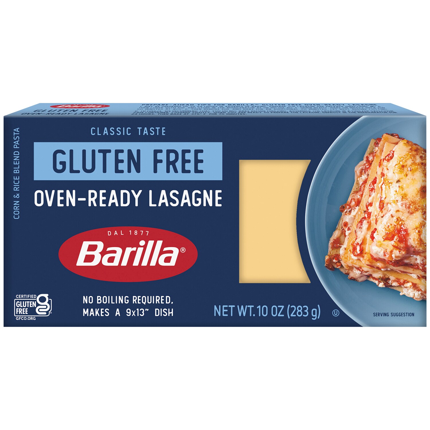 Barilla Gluten Free Oven-Ready Lasagne