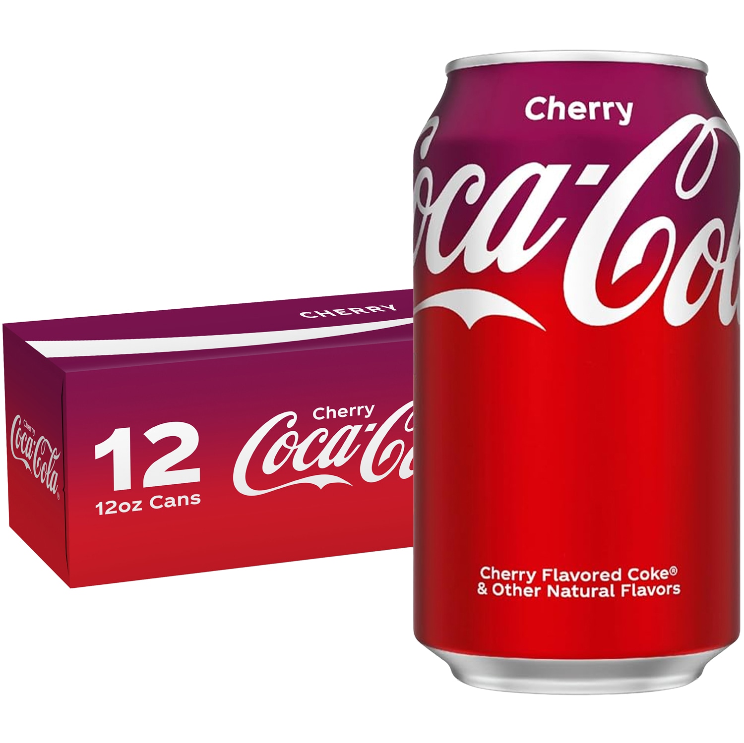 Coca-Cola Cola Fridge Pack, Cherry, Cans