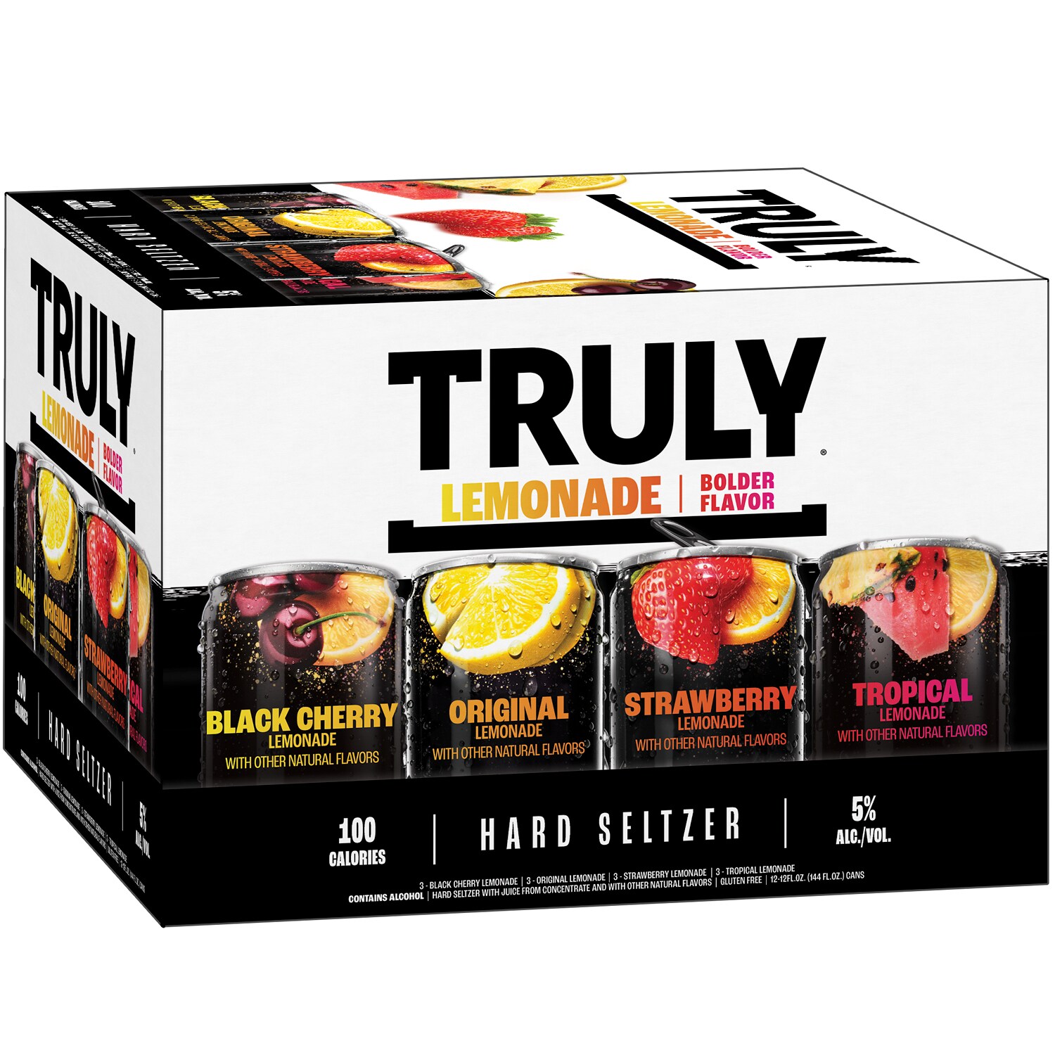 TRULY Hard Seltzer Lemonade Variety Pack, Cans