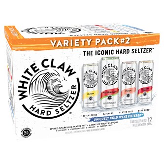 White Claw Hard Seltzer Variety Pack No. 2, Cans