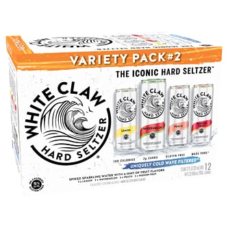 White Claw Hard Seltzer Variety Pack No. 2, Cans