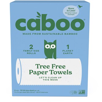 Caboo Sustainable Bamboo Paper Towels
