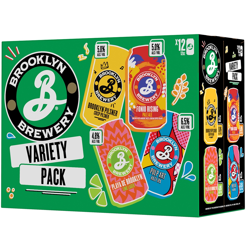 Brooklyn Brewery Variety Pack, Cans
