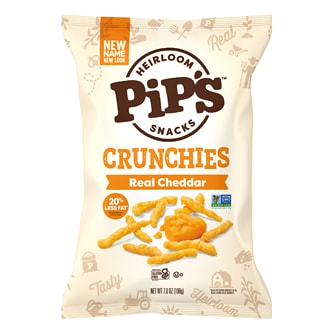 Pip's Crunchies, Real Cheddar