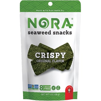 Nora Seaweed Snacks, Crispy Original Flavor