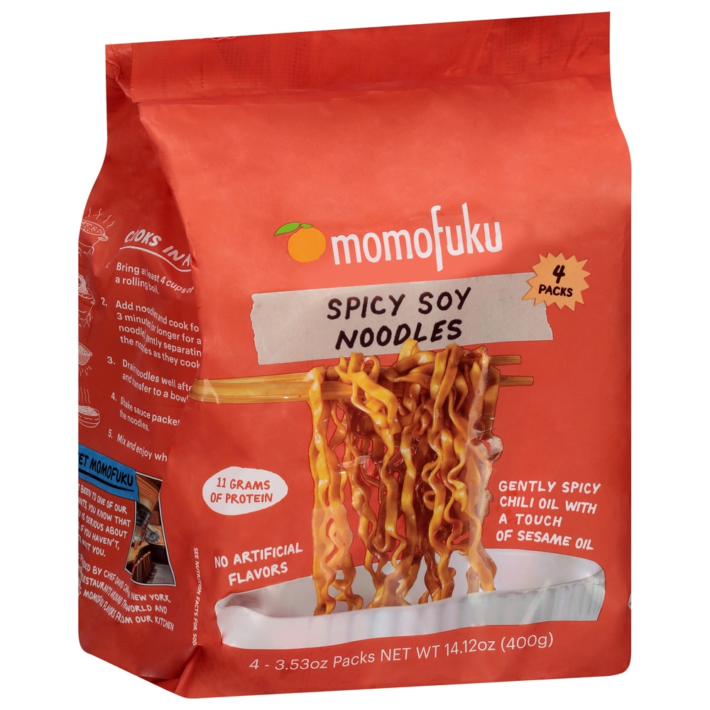 Momofuku Spicy Soy Noodles