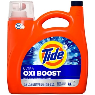 Tide HE Ultra Oxi Liquid Laundry Detergent