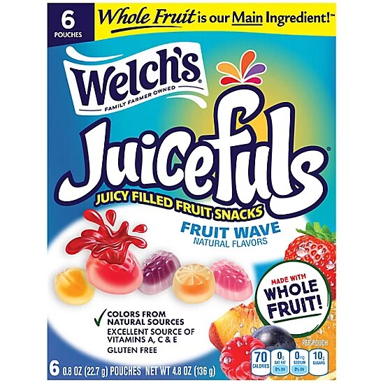 Welch's Juicefuls Fruit Snacks, Mixed Fruit