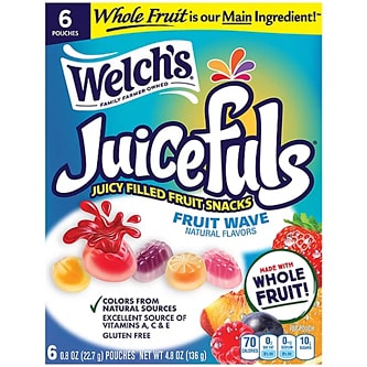 Welch's Juicefuls Fruit Snacks, Mixed Fruit