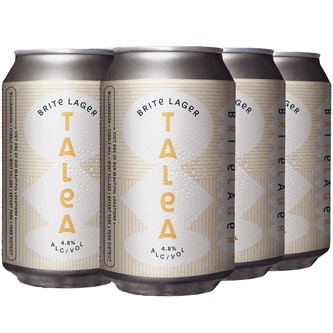 Talea Beer Co. Brite Lager, Cans