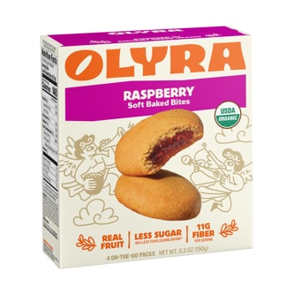 OLYRA Filled Breakfast Biscuits, Raspberry