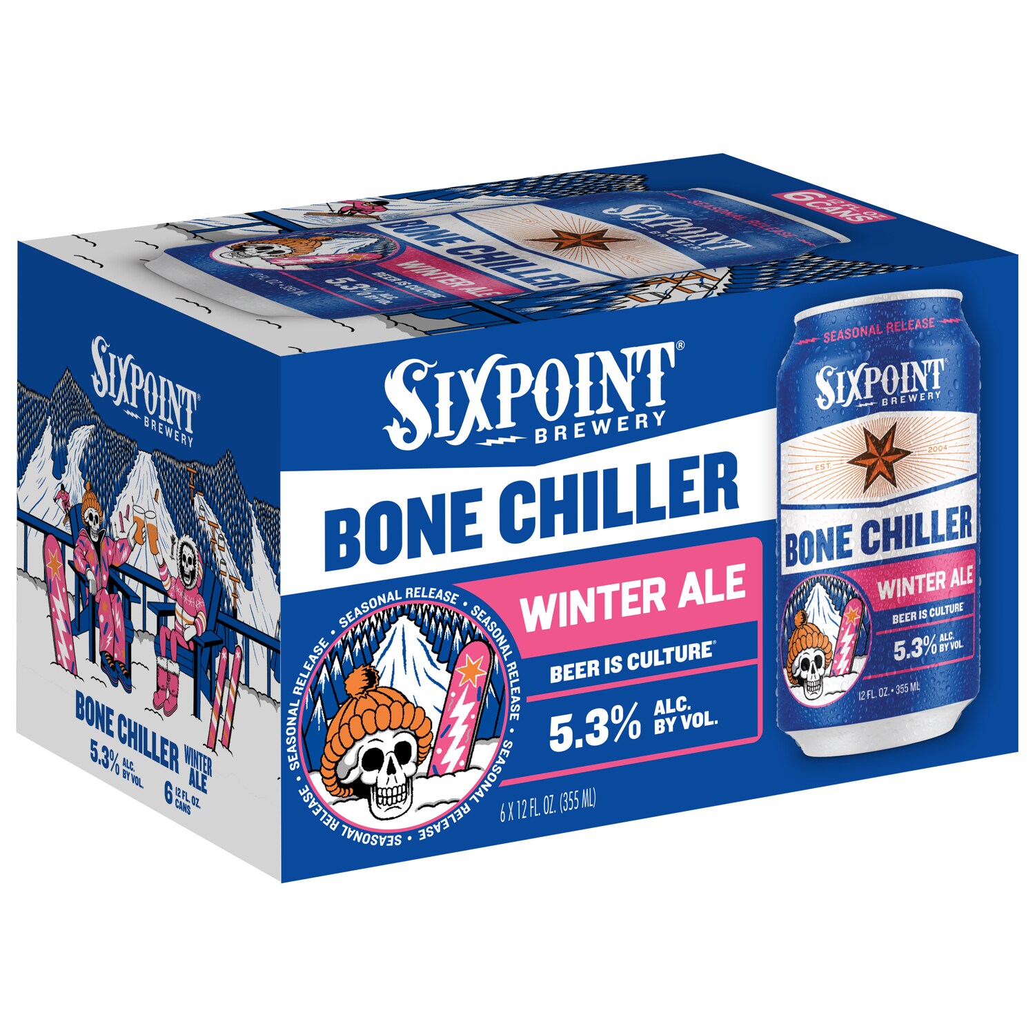 Sixpoint Brewery Bone Chiller Winter Ale, Cans