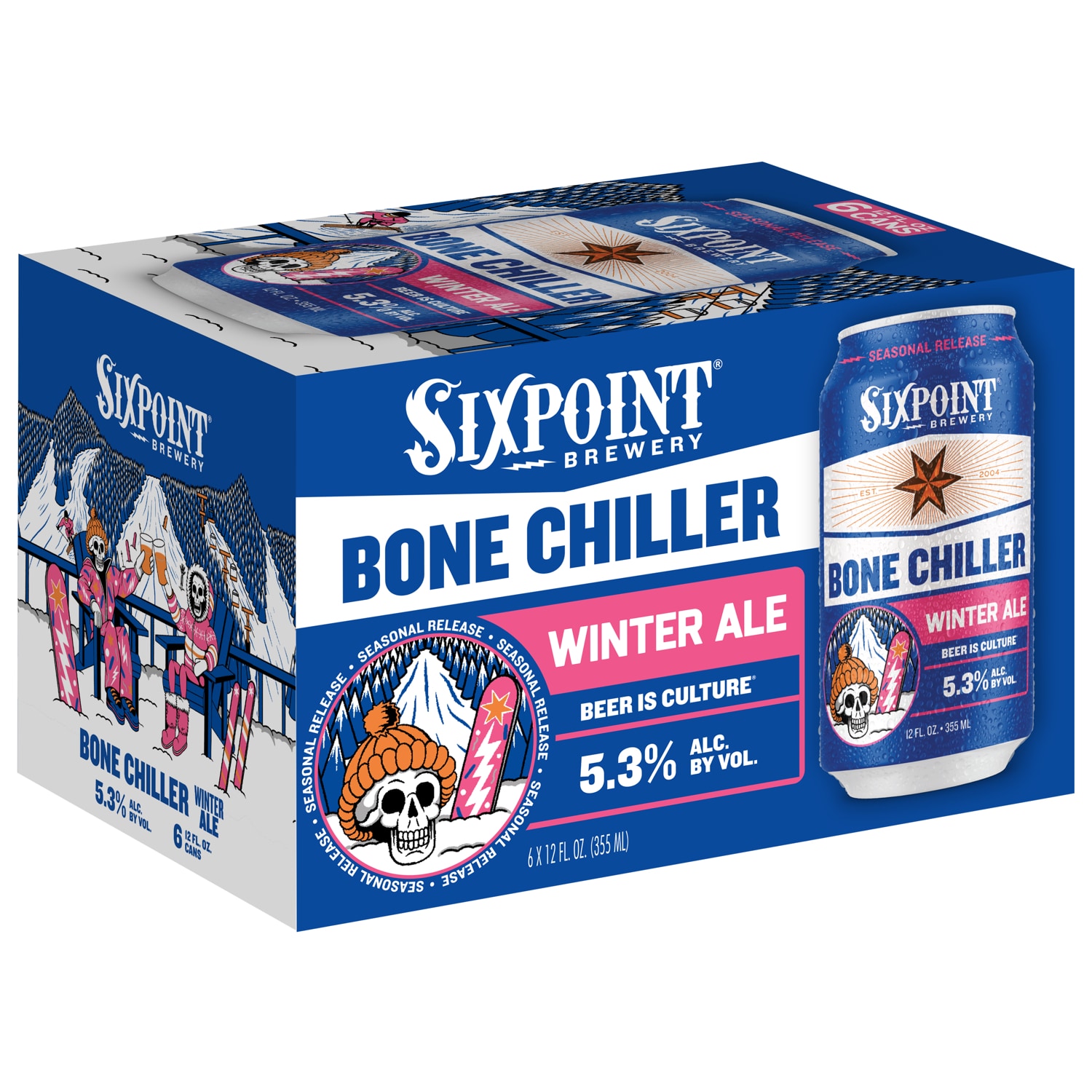 Sixpoint Brewery Bone Chiller Winter Ale, Cans