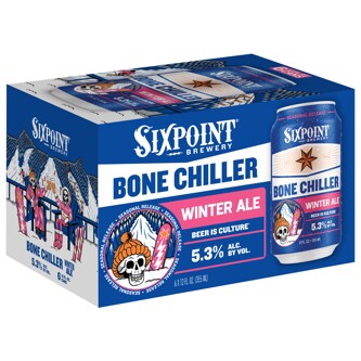 Sixpoint Brewery Bone Chiller Winter Ale, Cans