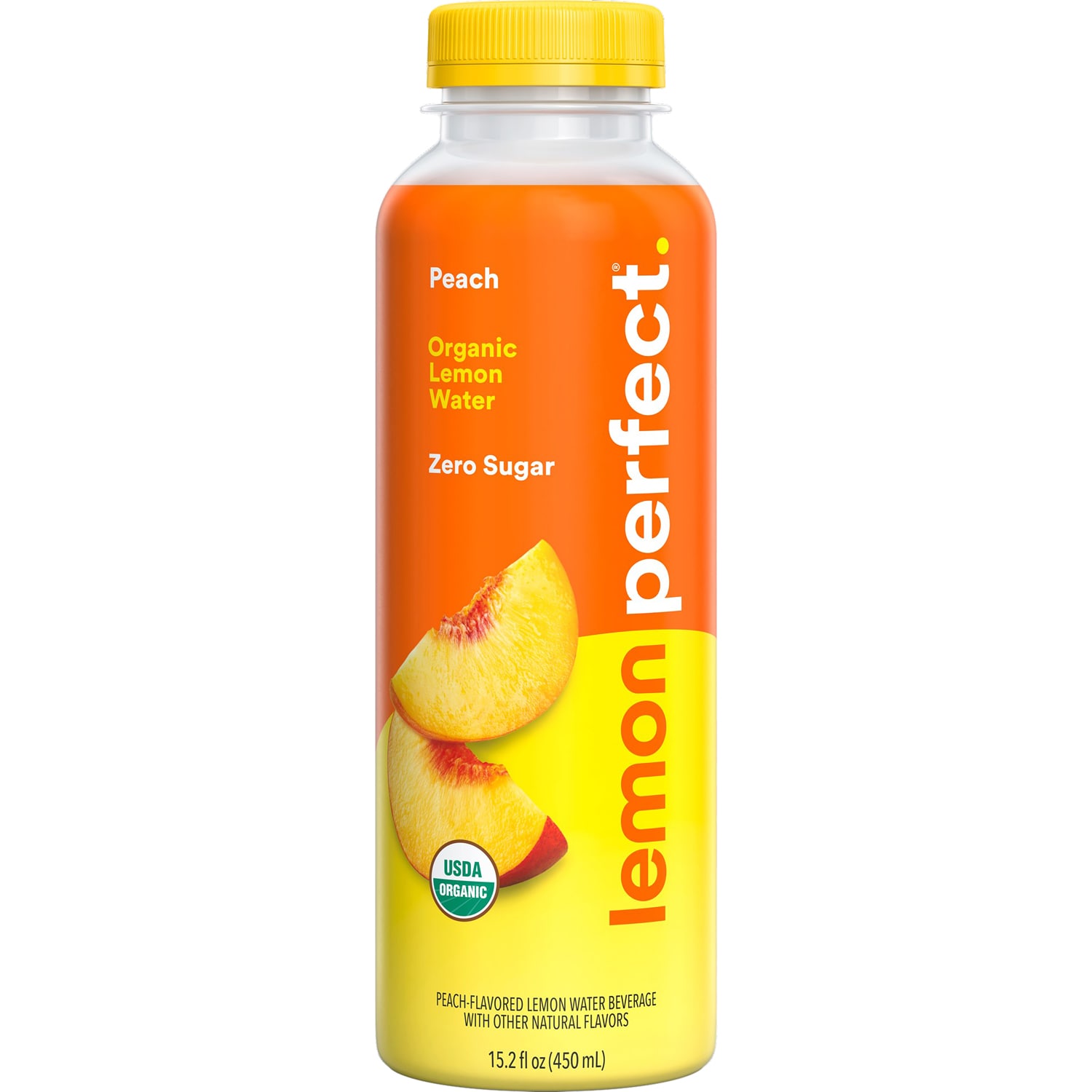 Lemon Perfect Zero Sugar Organic Lemon Water, Peach Raspberry, Plastic Bottle