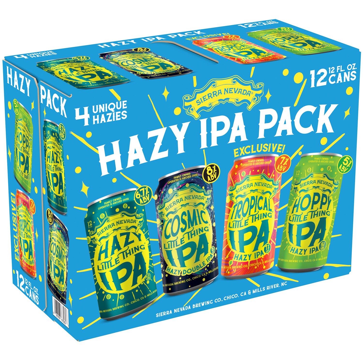 Sierra Nevada Hazy IPA Variety Pack, Cans