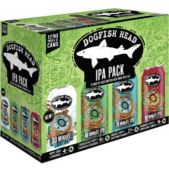 Dogfish Head All IPA Variety Pack, Cans