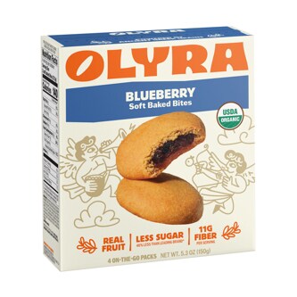 OLYRA Filled Breakfast Biscuits, Blueberry