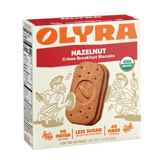 OLYRA Breakfast Biscuits, Hazelnut Cocoa