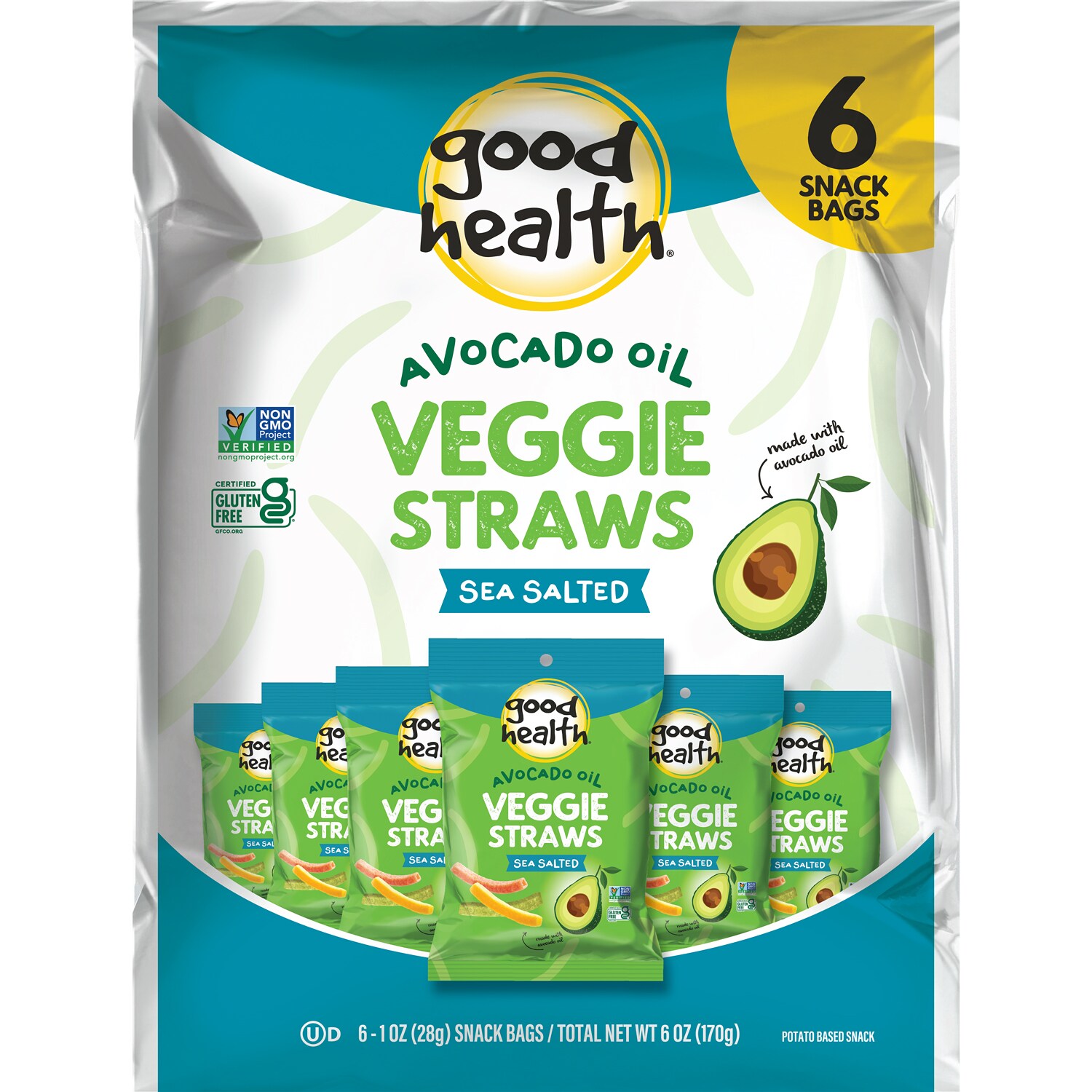 Good Health Veggie Straws, Sea Salt