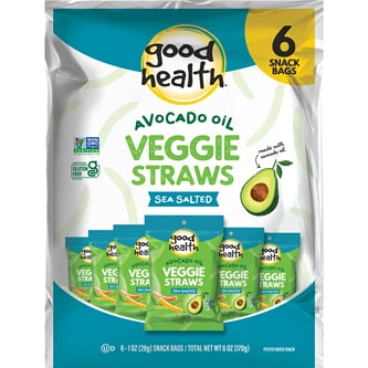 Good Health Veggie Straws, Sea Salt