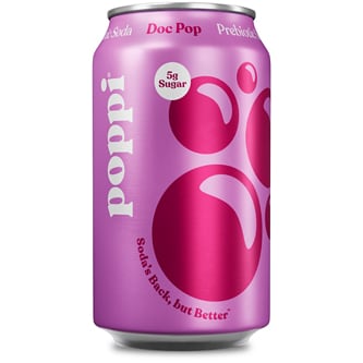 Poppi Prebiotic Soda, Doc Pop, Can